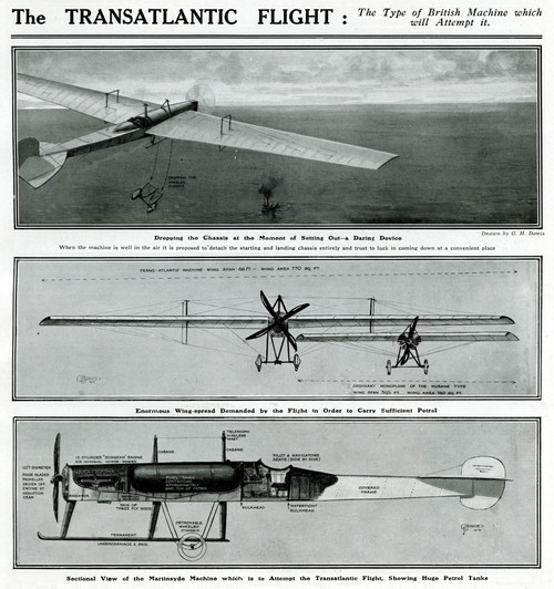 Transatlantic Flight By G. H. Davis Poster Print By ® Illustrated London News Ltd/Mary Evans - Item # VARMEL10678638