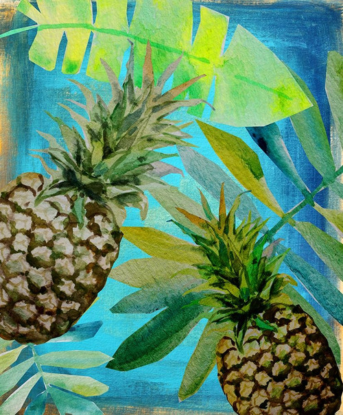 Pineapple Party 1 Poster Print by Boho Hue Studio Boho Hue Studio # BHSRC025A