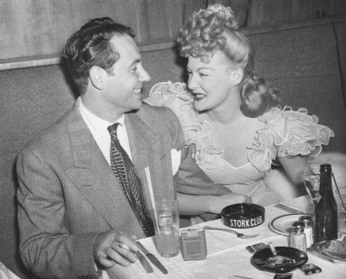 Movie Star Betty Hutton With Her Fiance History - Item # VAREVCCSUB001CS352