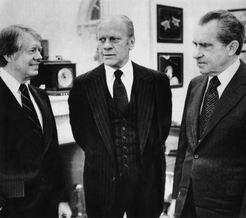 Us Presidents. From Left Us President Jimmy Carter History - Item # VAREVCPBDJICAEC003