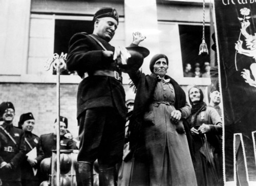 Benito Mussolini History - Item # VAREVCPBDBEMUCS010