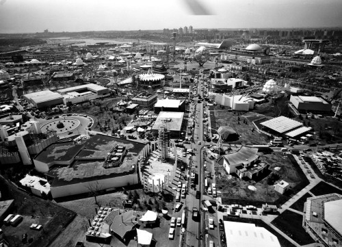 Aerial View Of The New York World'S Fair History - Item # VAREVCHBDNEYOCS084 Aerial View Of The New York World'S Fair History - Item # VAREVCHBDNEYOCS084