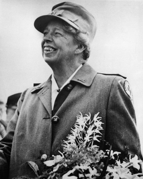 Fdr Presidency. Eleanor Roosevelt In New Zealand During Her Tour Of The Southwest Pacific History - Item # VAREVCPBDELROEC011 Fdr Presidency. Eleanor Roosevelt In New Zealand During Her Tour Of The Southwest Pacific History - Item # VAREVCPBDELROEC011