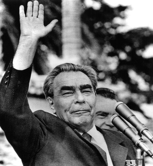 Leonid Brezhnev In California During A Summit Talk With President Richard Nixon History - Item # VAREVCPBDLEBRCS002