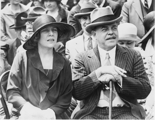 Representative And Mrs. Nicholas Longworth On The Capitol Steps History - Item # VAREVCHISL001EC261