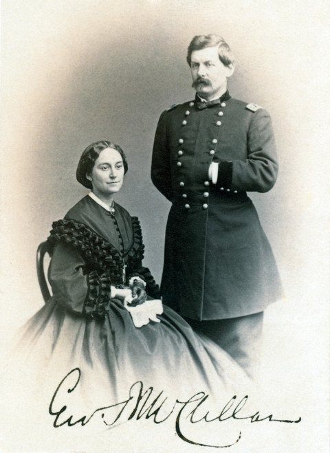 General George B. Mcclellan And His Wife History - Item # VAREVCHCDLCGCEC754 General George B. Mcclellan And His Wife History - Item # VAREVCHCDLCGCEC754