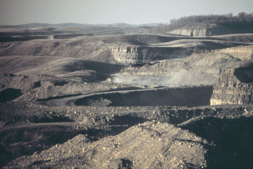 An Artificial Badlands Describes The Scarred Landscape After Coal Strip Mining By The Hanna Coal Company In Southeastern Ohio. Oct. 1973. History - Item # VAREVCHISL031EC206