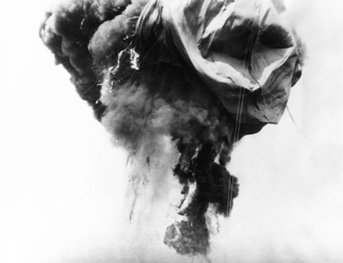 Auguste Piccard'S Balloon Destroyed By Fire History - Item # VAREVCCSUB002CS149