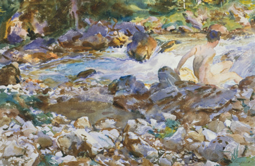 Mountain Stream Fine Art - Item # VAREVCHISL045EC355