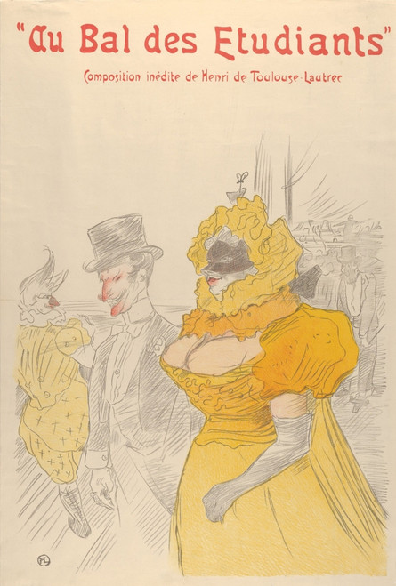 Au Bal Des Etudiants Fine Art - Item # VAREVCHISL044EC900