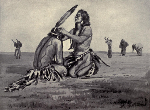 Native American Ghost Dancers In Prayer History - Item # VAREVCHISL046EC430