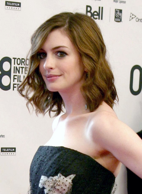 Anne Hathaway (Wearing A Vintage Jean Louis Scherrer Dress) At Arrivals For  Sat - Rachel Getting Married Gala Premiere, 