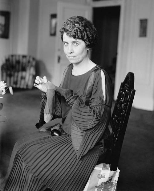 First Lady Grace Coolidge Darning Socks On August 6 History - Item # VAREVCHISL040EC689