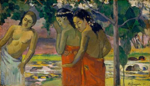 Three Tahitian Women Fine Art - Item # VAREVCHISL044EC861