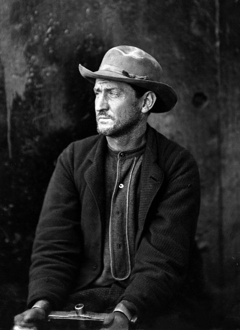 Edman Spangler A Lincoln Assassination Conspirator In Maniacals At The Washington Navy Yard. This Photograph Was Taken On One Of The Monitors History - Item # VAREVCHISL005EC290