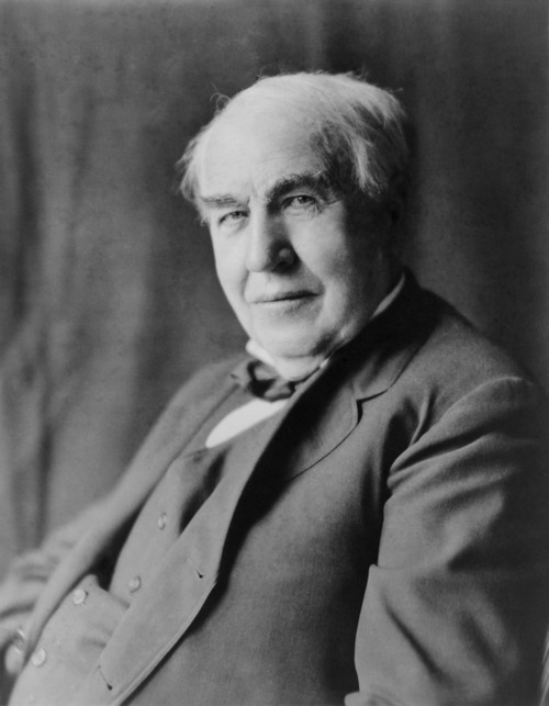 Thomas Alva Edison In 1922. He Remained Active Until His Death In 1929 At Age 84 History - Item # VAREVCHISL042EC942