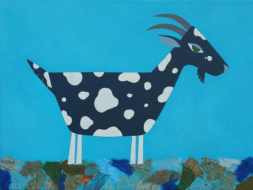 Fergus The Goat Poster Print by Casey Craig - Item # VARPDXC1188D