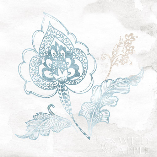 Eastern Boho Ii Teal Poster Print by Wild Apple Portfolio - Item # VARPDX37351