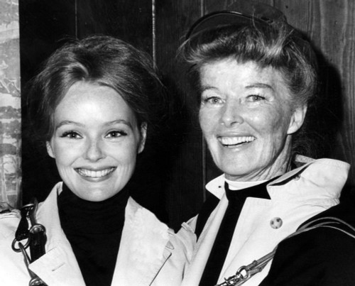 Katharine Houghton And Katharine Hepburn At A Press Conference History - Item # VAREVCPBDKAHECS010