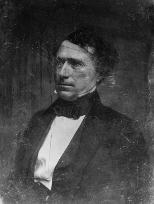 President Franklin Pierce. Whole Plate Daguerreotype By Matthew Brady History - Item # VAREVCHCDLCGEEC038