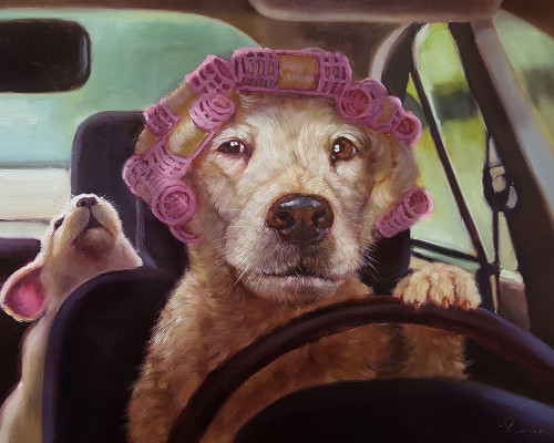 Mommy Chauffeur Poster Print by Lucia Heffernan - Item # VARPDXH1409D