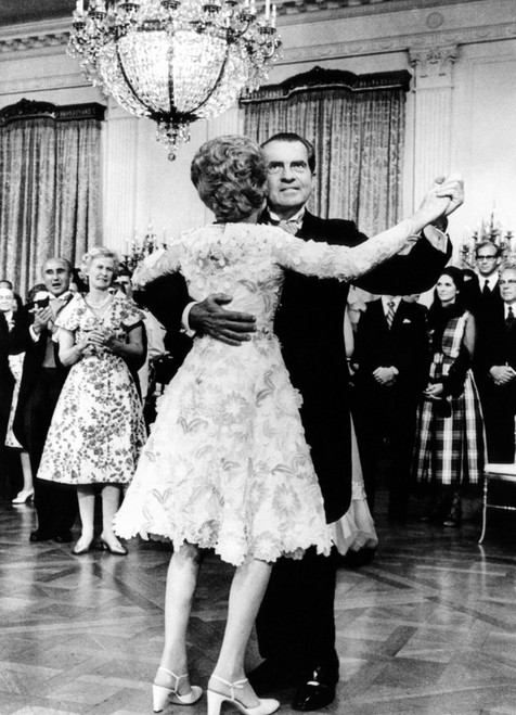President Richard Nixon Dances With The First Lady At Tricia'S Wedding Reception. For This Occasion History - Item # VAREVCCSUA000CS634