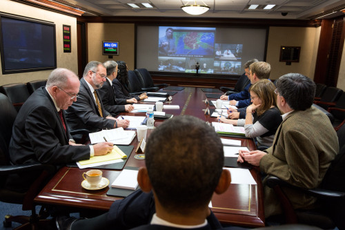 Situation Room Of The White House History - Item # VAREVCHISL040EC183