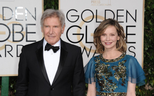 Calista Flockhart, Harrison Ford At Arrivals For 73Rd Annual Golden Globe Awards 2016 - Arrivals 4, The Beverly Hilton Hotel, Beverly Hills, Ca January 10, 2016. Photo By Dee CerconeEverett Collection Celebrity - Item # VAREVC1610J04DX072