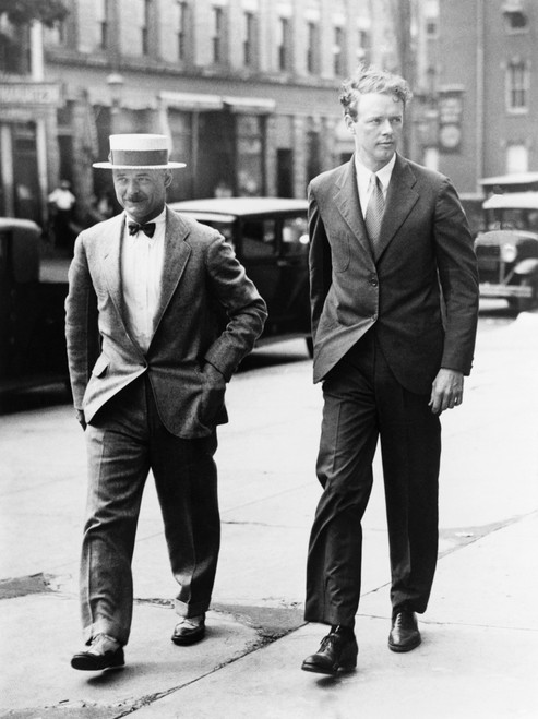 Charles A. Lindbergh And New Jersey State Police Head History - Item # VAREVCHISL010EC235