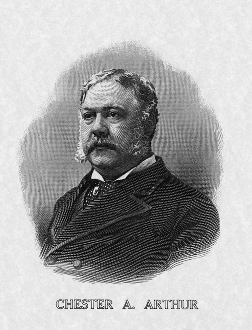 Us Presidents. Us President Chester Arthur. History - Item # VAREVCPBDCHAREC006