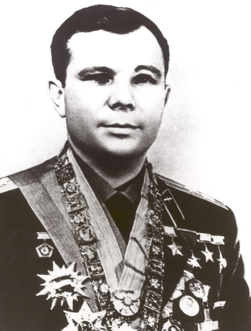 Russian Cosmonaut Yuri Gagarin Was The First Human In Space. Ca. 1961. History - Item # VAREVCHISL034EC015