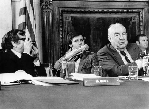 Senate Watergate Committee. Vice Chairman Howard Baker History - Item # VAREVCCSUA000CS868 Senate Watergate Committee. Vice Chairman Howard Baker History - Item # VAREVCCSUA000CS868