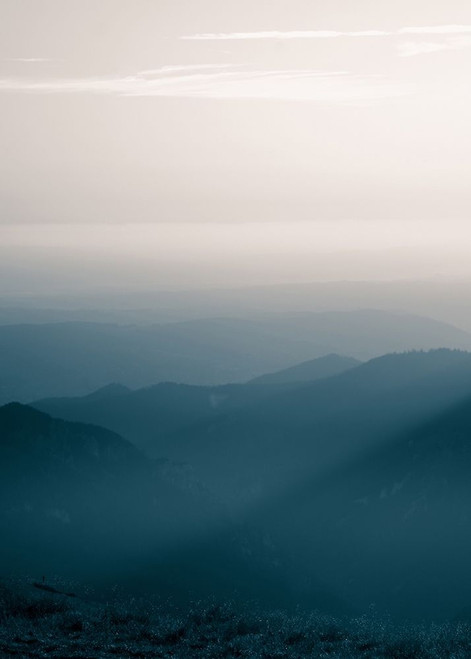 Blue Mountains V Poster Print by PhotoINC Studio - Item # VARPDXIN99219