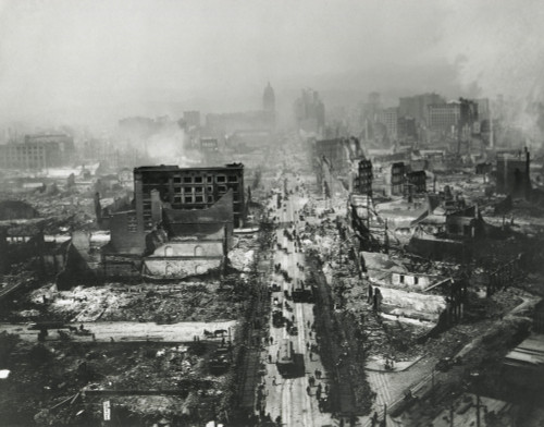 The Ruins Of San Francisco Still Smoldering After The April 18 History - Item # VAREVCHISL046EC182