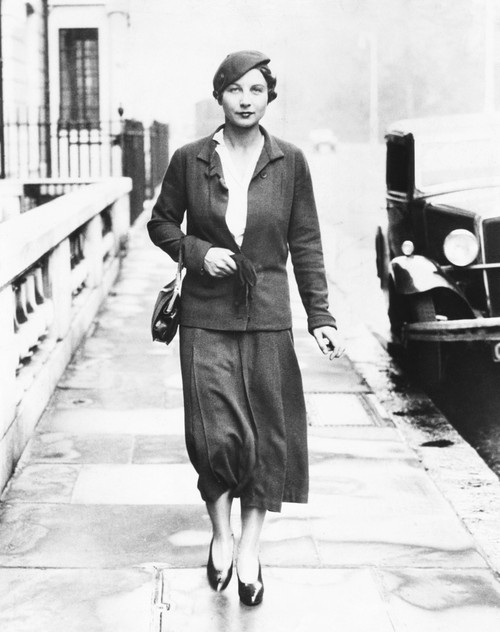 Helen Wills Moody In London To Defend Her Title At The Wimbledon Tennis Championships. June 3 History - Item # VAREVCCSUB002CS541