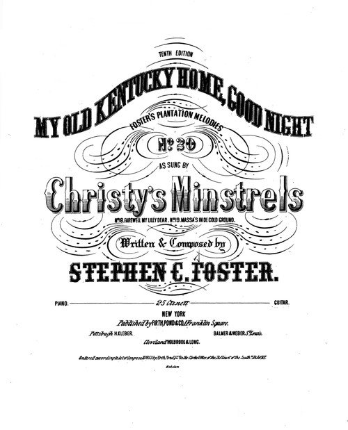 My Old Kentucky Home History - Item # VAREVCHCDLCGAEC280