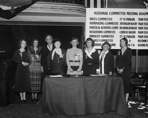 Society Women Against Prohibition History - Item # VAREVCHISL035EC571