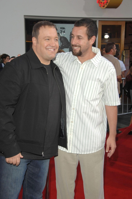 Kevin James, Adam Sandler At Arrivals For Premiere Of I Now Pronounce You Chuck And Larry, Gibson Amphitheatre And Citywalk Cinemas, Los Angeles, Ca, July 12, 2007. Photo By Dee CerconeEverett Collection Celebrity - Item # VAREVC0712JLBDX020