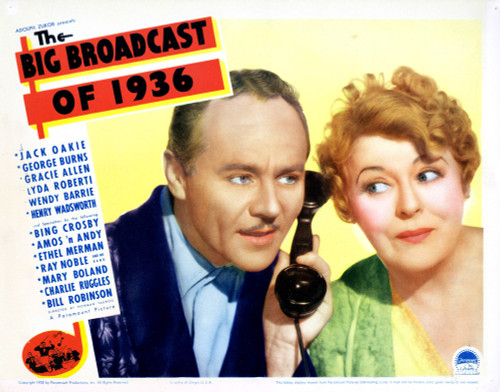 The Big Broadcast Of 1936 Still - Item # VAREVCMCDBIBREC019