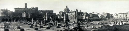 Panoramic View Of Roman Forum Looking Towards Capital History - Item # VAREVCHCDLCGAEC573
