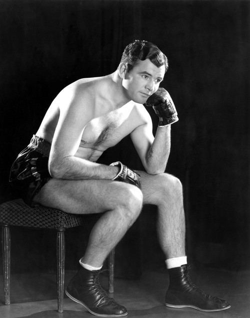 James Braddock In Promotional Photo For N.B.C. Blue Network Radio Show In Which He Is Featured History - Item # VAREVCPBDJABRCS007