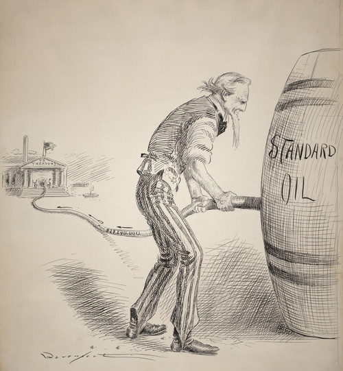 Homer Davenport Cartoon Celebrating The 29 History - Item # VAREVCHISL012EC256