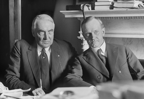 Republican Candidate For President Warren Harding With Running Mate History - Item # VAREVCHISL040EC769