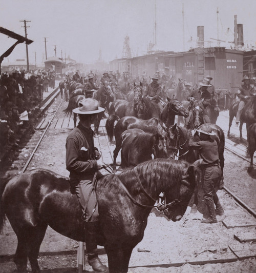 Rough Riders Arrival At Tampa History - Item # VAREVCHISL045EC427
