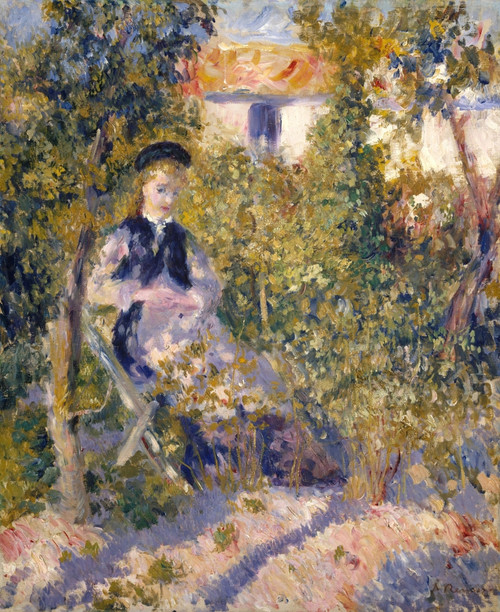 Nini In The Garden Fine Art - Item # VAREVCHISL044EC652