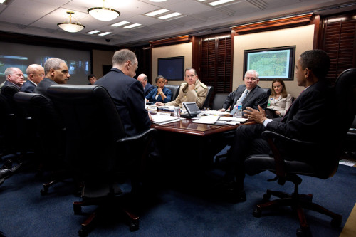 President Obama Meets With National Security Team On Afghanistan And Pakistan History - Item # VAREVCHISL040EC291