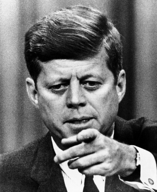 President Kennedy Pointing To A Reporter During A Press Conference. 11-14-1963 Courtesy Csu ArchivesEverett Collection History - Item # VAREVCHCDLCGEEC123 President Kennedy Pointing To A Reporter During A Press Conference. 11-14-1963 Courtesy Csu ArchivesEverett Collection History - Item # VAREVCHCDLCGEEC123