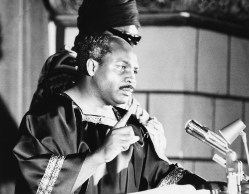 David Hill Of House Of Israel Speaks At 'Operation Black Unity' Rally. Cleveland History - Item # VAREVCCSUB002CS130