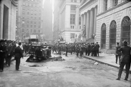 The Wall Street Bombing. Police History - Item # VAREVCHISL008EC128