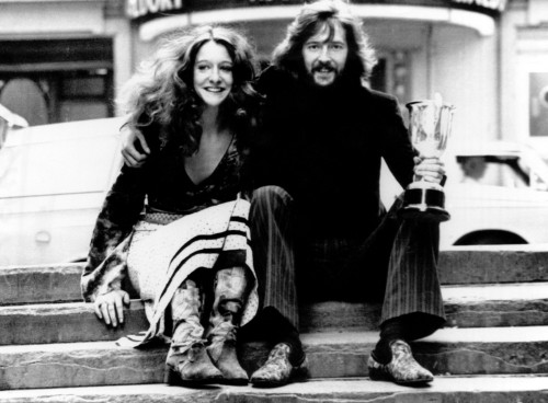 Eric Clapton And Alice Ormsby-Gore In London After Announcing Their Engagement History - Item # VAREVCPBDERCLCS001